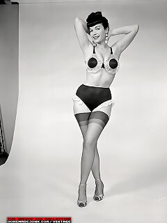 retro,vintage,busty
