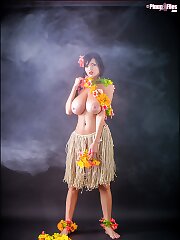 busty,brunette